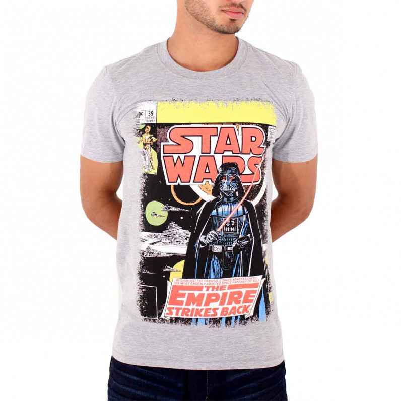 Men's Urban Star Wars Darth Vader Summer Cotton Short Sleeve T-Shirt