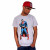 Men's Urban Comic Marvel Summer Cotton Short Sleeve Superman T-Shirt