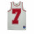 Men's American Basketball Loritz Hip Hop Longline White Vest