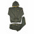 Men's Urban Designer Olive Couture Hooded Tracksuit