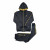 Men's Urban Designer Black Couture Hooded Tracksuit