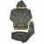 Men's Urban Designer Olive 314 Couture Hooded Tracksuit