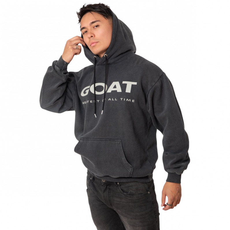 Men's Urban Designer Street Style GOAT, Greatest Of All Time Cotton Hoodie