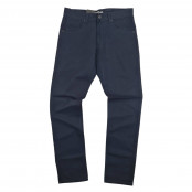 G-King Men's Slim Fit Navy 100% Cotton Chinos